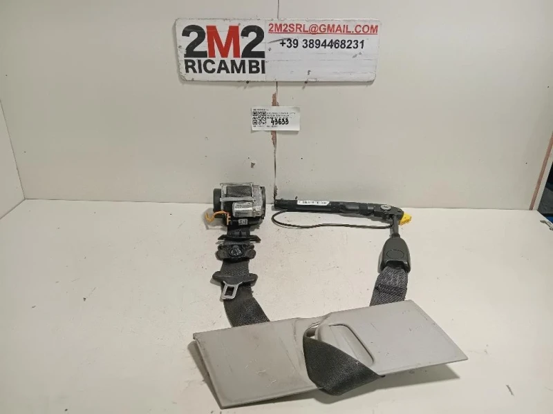 Cintura DI Sicurezza Sedile ANT DX 619668400A Chevrolet Orlando 2011