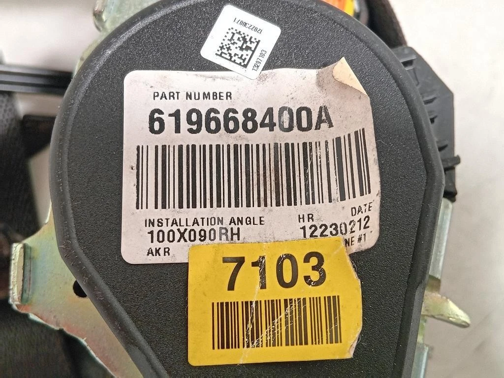 Cintura DI Sicurezza Sedile ANT DX 619668400A Chevrolet Orlando 2011