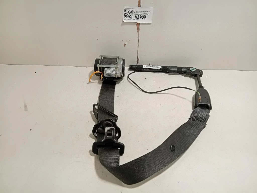 Cintura DI Sicurezza Sedile ANT DX 619668400A Chevrolet Orlando 2011