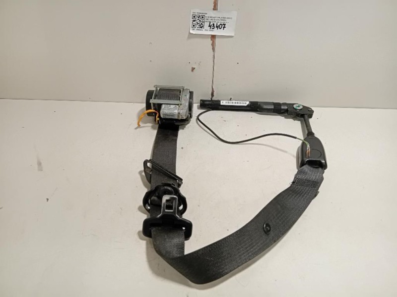 Cintura DI Sicurezza Sedile ANT DX 619668400A Chevrolet Orlando 2011