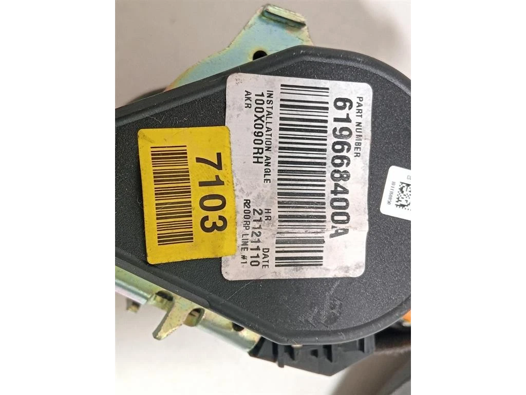 Cintura DI Sicurezza Sedile ANT DX 619668400A Chevrolet Orlando 2011