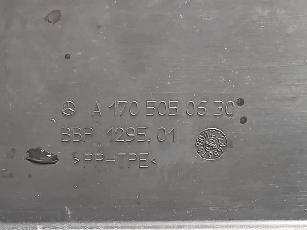 Intercooler A170 505 06 30 Mercedes Classe SLK R170 1997