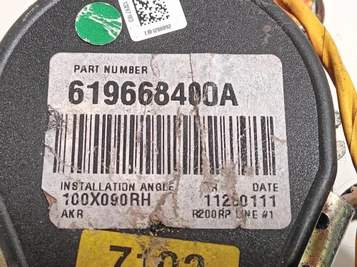 Cintura DI Sicurezza Sedile ANT DX 619668400A Chevrolet Orlando 2011