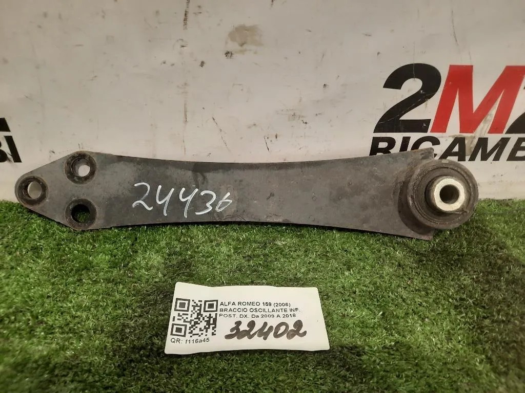 Braccio Oscillante INF POST DX 51799866 Alfa Romeo 159 2006