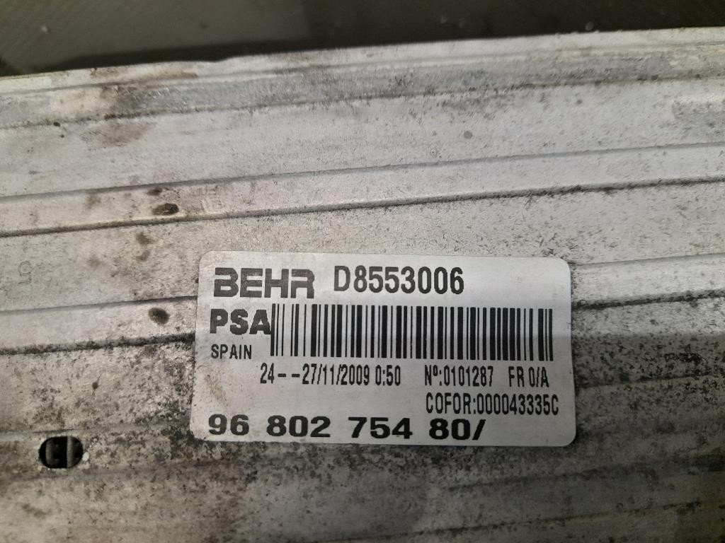 Intercooler 9680275480 Peugeot 207 2006