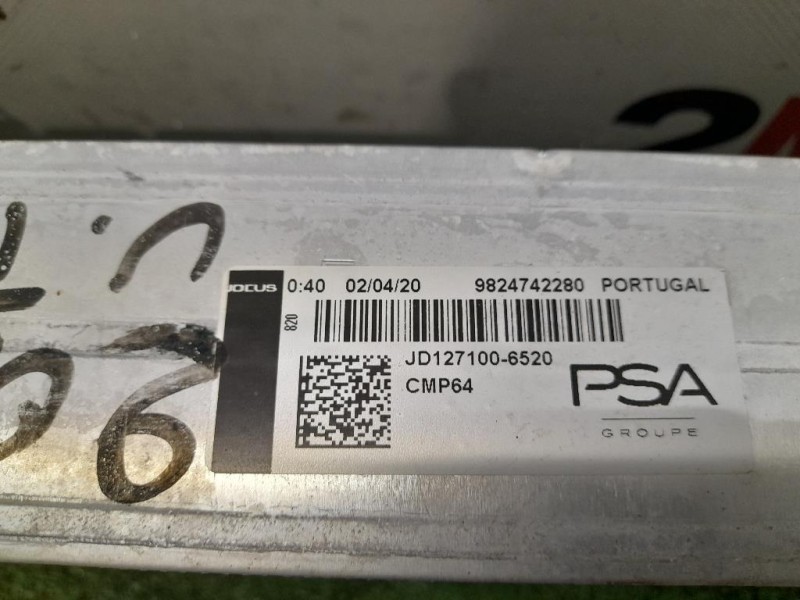 Intercooler 9824742280 Peugeot 208 II 2019