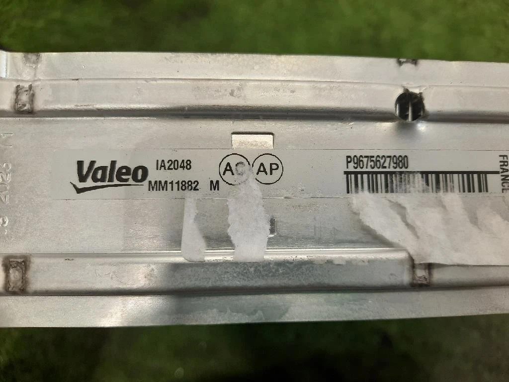 Intercooler P9675627980 Peugeot 3008 II 2016