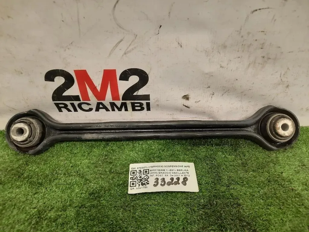 Braccio Oscillante INF POST SX 6763471-11BRACCIO SOSPENSIONE INFERIORE POST SX Bmw Serie 1 E81 Berlina 2005