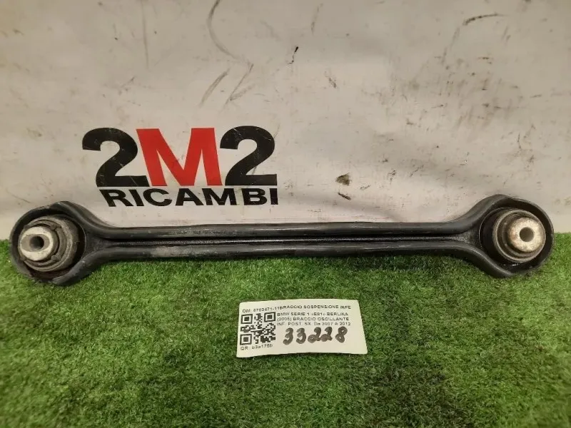 Braccio Oscillante INF POST SX 6763471-11BRACCIO SOSPENSIONE INFERIORE POST SX Bmw Serie 1 E81 Berlina 2005