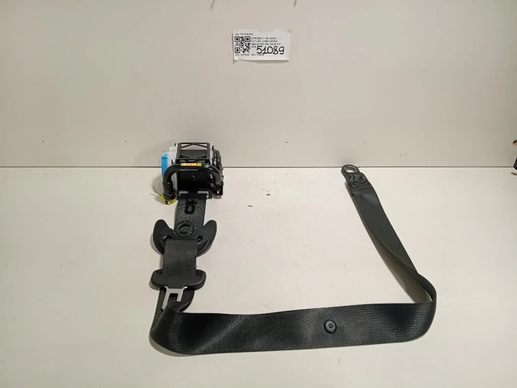 Cintura DI Sicurezza Sedile ANT DX 732100H030 Citroen C1 II 2014