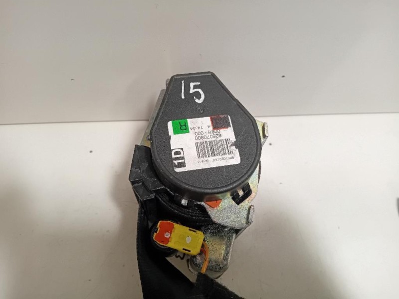 Cintura DI Sicurezza Sedile ANT DX 626070800 6224612 Citroen C4 Grand Picasso II 2013