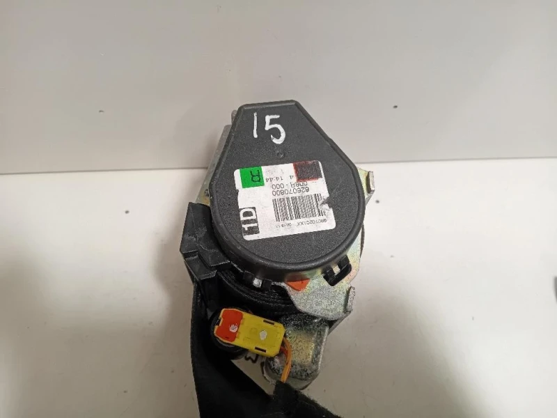Cintura DI Sicurezza Sedile ANT DX 626070800 6224612 Citroen C4 Grand Picasso II 2013