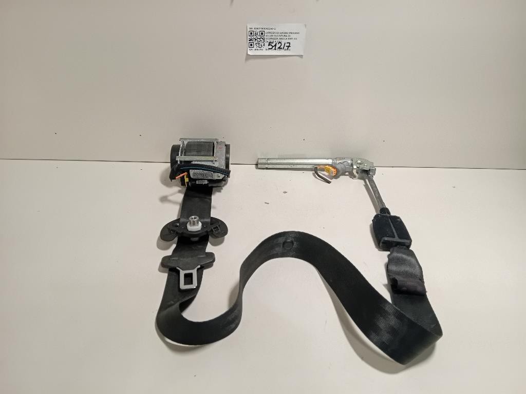 Cintura DI Sicurezza Sedile ANT DX 626070800 6224612 Citroen C4 Grand Picasso II 2013