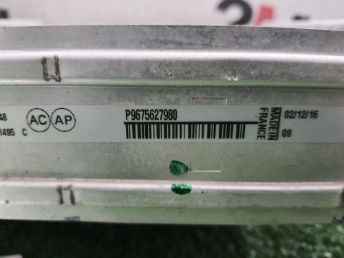 Intercooler 9675627980 Peugeot 308 II 2017