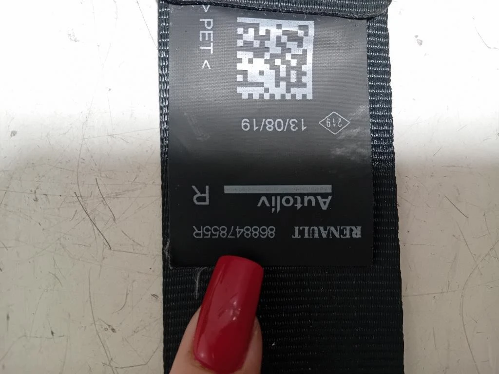 Cintura DI Sicurezza Sedile ANT DX 868847855R Dacia Duster II 2018