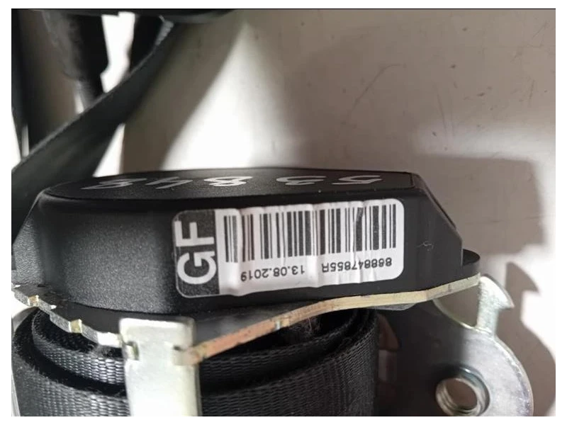 Cintura DI Sicurezza Sedile ANT DX 868847855R Dacia Duster II 2018