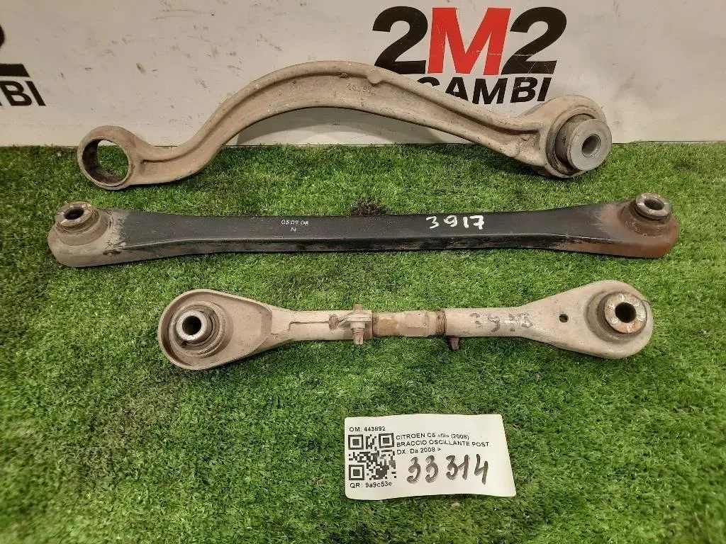 Braccio Oscillante POST DX 443892 BRACCIO OSCILLANTE INF+SUP POST DX Citroen C5 III 2008