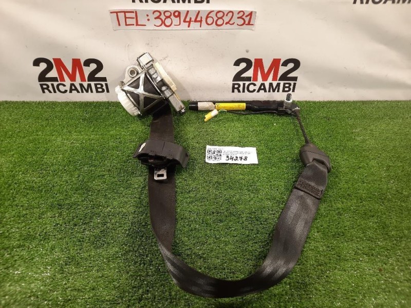 Cintura DI Sicurezza Sedile ANT DX 34101166 A Fiat 500 C 2008