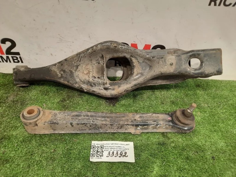 Braccio Oscillante POST DX BRACCIO LONGITUDINALE +OSCILLANTE POST SX Mitsubishi Pajero III 2000