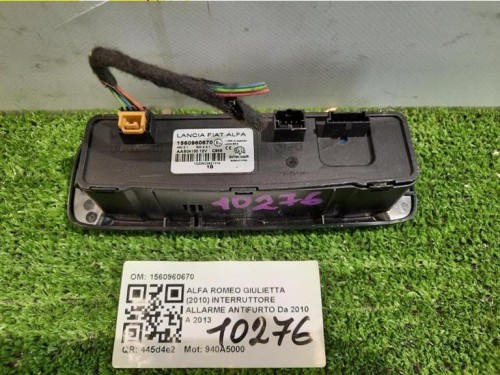 Interruttore Allarme Antifurto 1560960670 Alfa Romeo Giulietta 2010