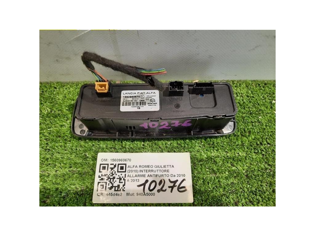 Interruttore Allarme Antifurto 1560960670 Alfa Romeo Giulietta 2010