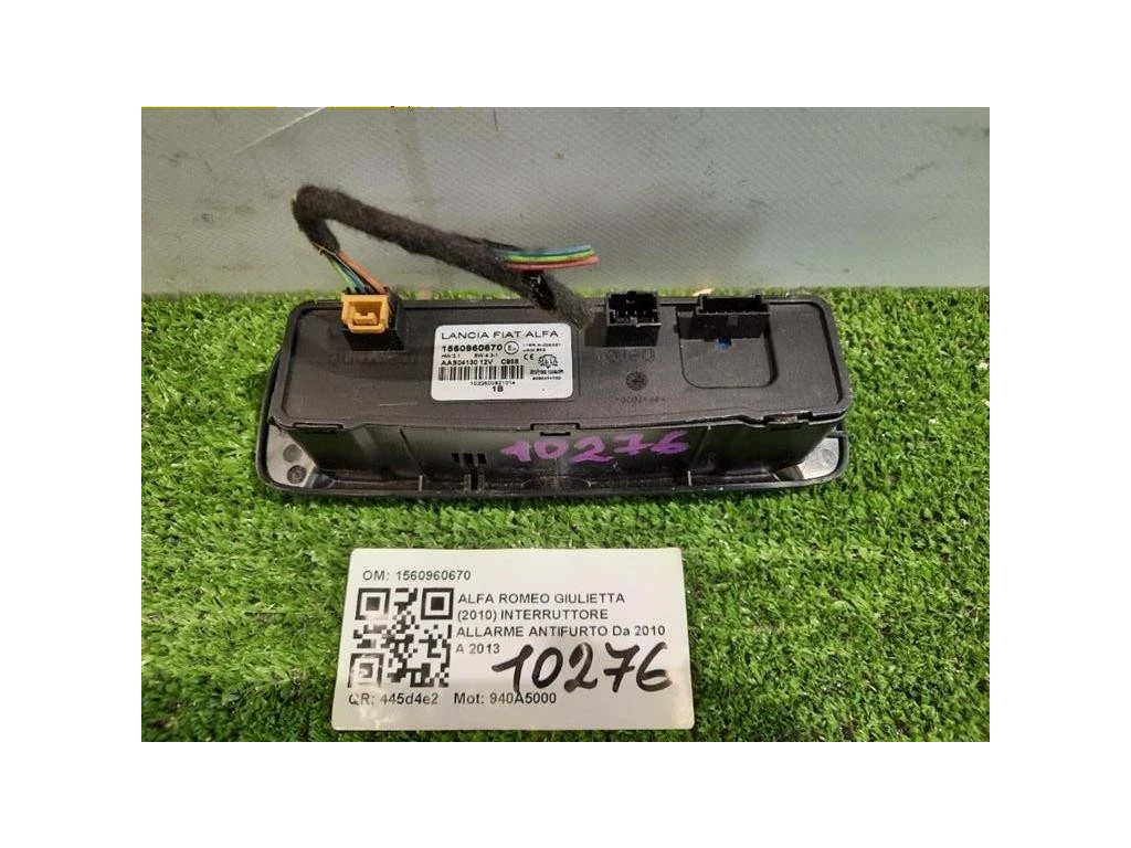 Interruttore Allarme Antifurto 1560960670 Alfa Romeo Giulietta 2010