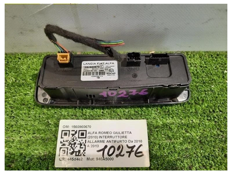 Interruttore Allarme Antifurto 1560960670 Alfa Romeo Giulietta 2010