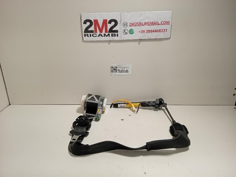 Cintura DI Sicurezza Sedile ANT DX 34133032D34130794B Fiat 500L 2013