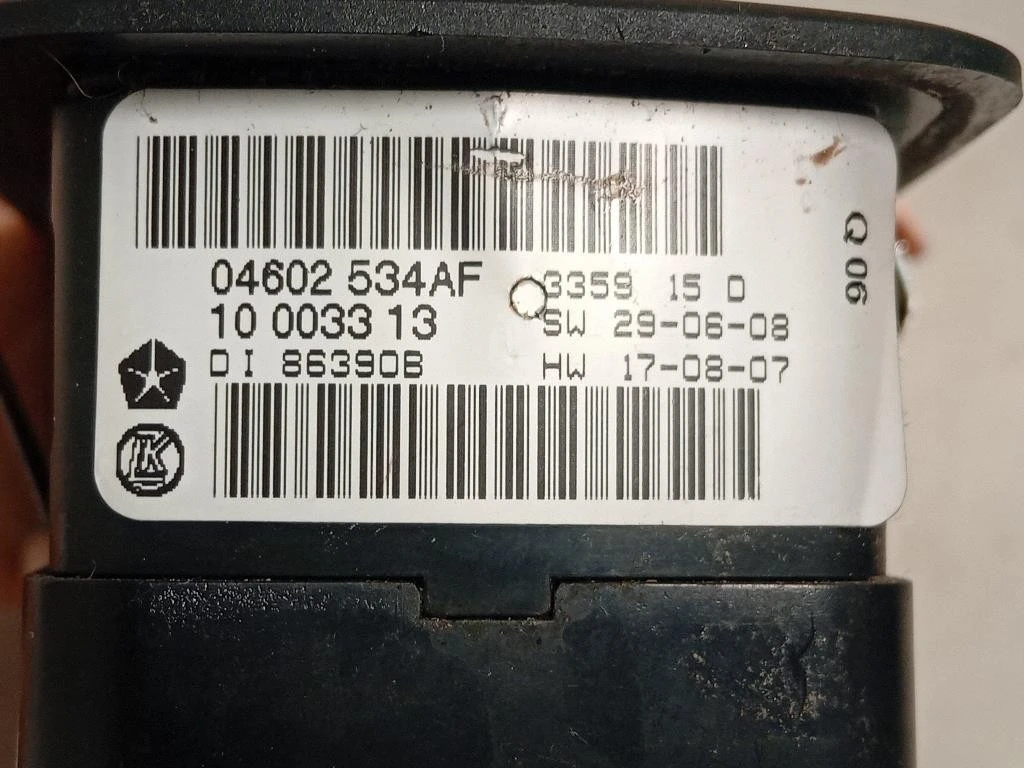 Interruttore Alzacristalli ANT 04602534AF Dodge Journey 2009