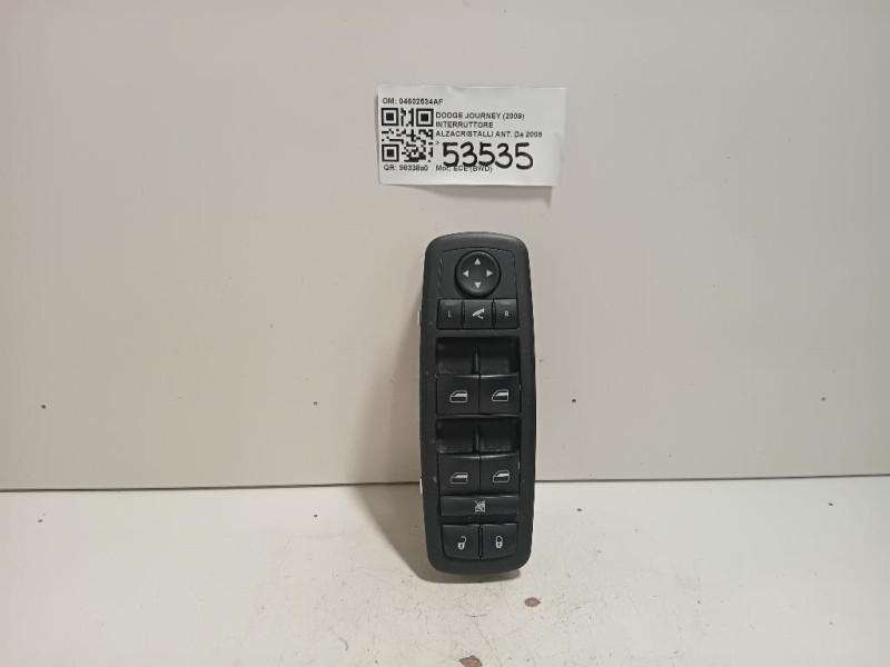 Interruttore Alzacristalli ANT 04602534AF Dodge Journey 2009