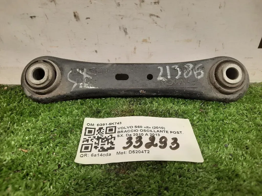 Braccio Oscillante POST SX 6G91-5K743 Volvo S60 II 2010