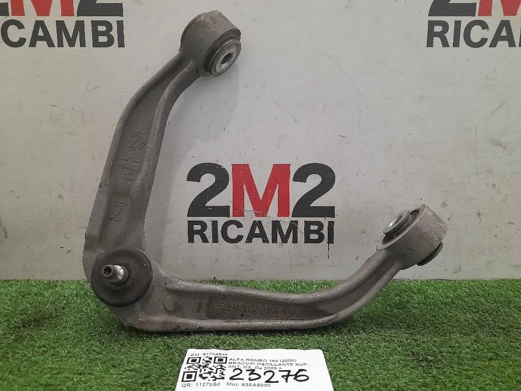 Braccio Oscillante SUP ANT DX 51754545 Alfa Romeo 159 2006
