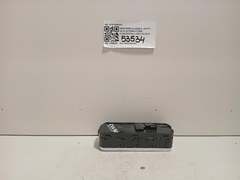 Interruttore Alzacristalli ANT A1679050001 Mercedes Classe A W177 2018