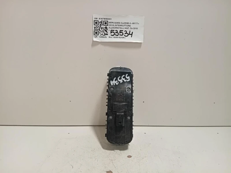 Interruttore Alzacristalli ANT A1679050001 Mercedes Classe A W177 2018