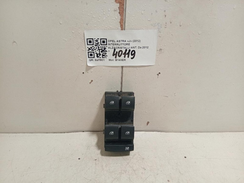 Interruttore Alzacristalli ANT Opel Astra J 2012