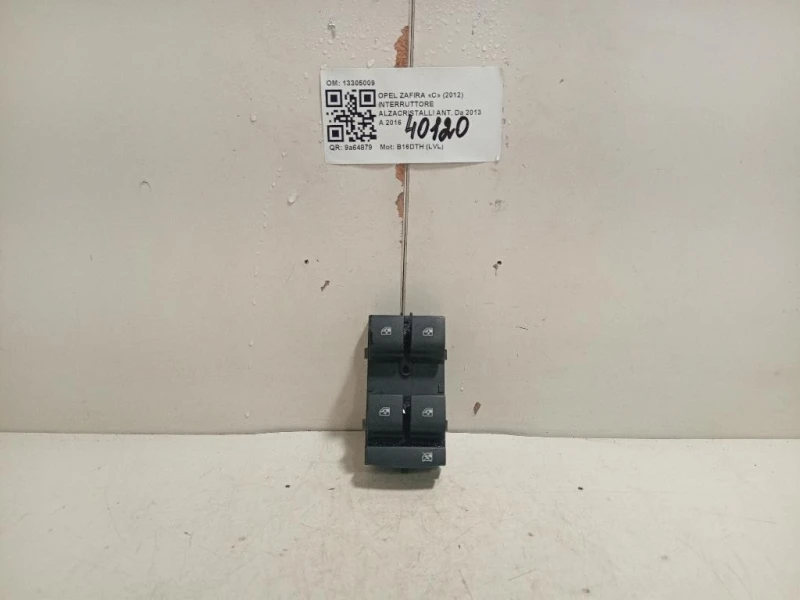 Interruttore Alzacristalli ANT 13305009 Opel Zafira C 2012