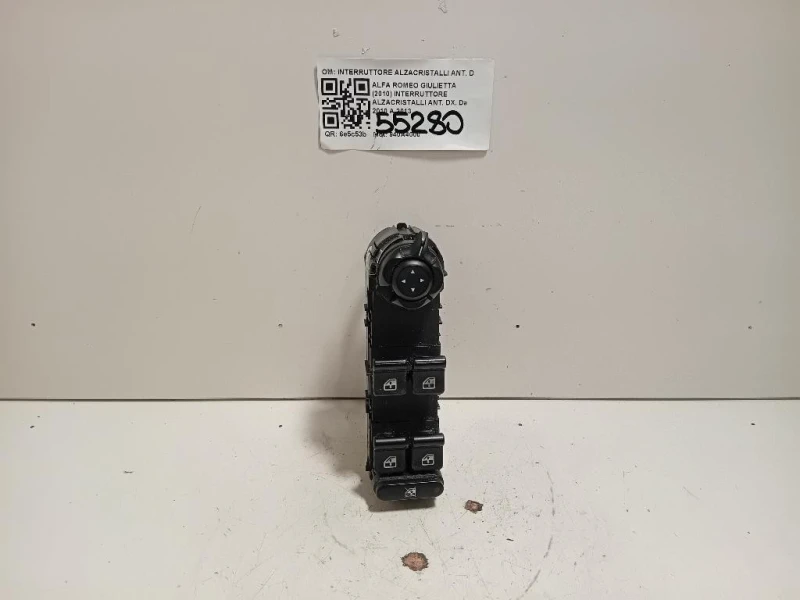 Interruttore Alzacristalli ANT DX INTERRUTTORE ALZACRISTALLI ANT DX Alfa Romeo Giulietta 2010
