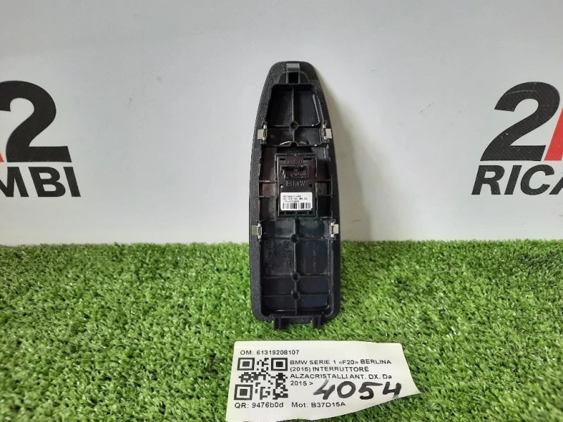 Interruttore Alzacristalli ANT DX 61319208107 Bmw Serie 1 F20 Berlina 2015