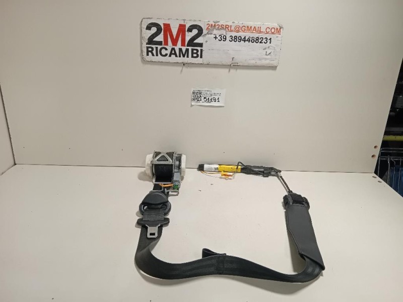 Cintura DI Sicurezza Sedile ANT DX 0735557298034130794D Fiat 500L 2013