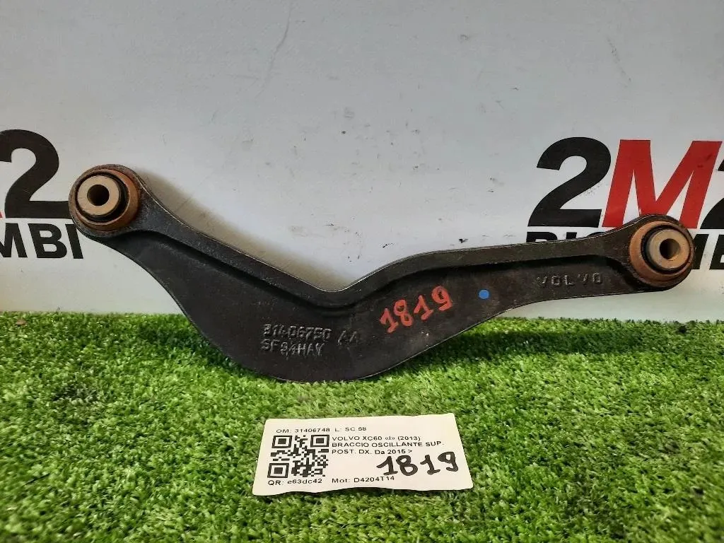 Braccio Oscillante SUP POST DX 31406748 Volvo XC60 I 2013