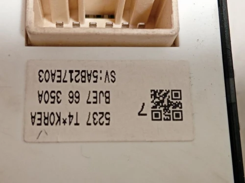 Interruttore Alzacristalli ANT DX BJE766350A Mazda 3 III 2016