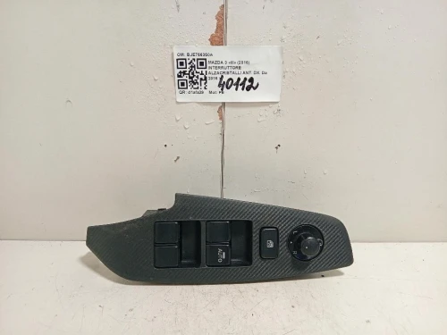 Interruttore Alzacristalli ANT DX BJE766350A Mazda 3 III 2016