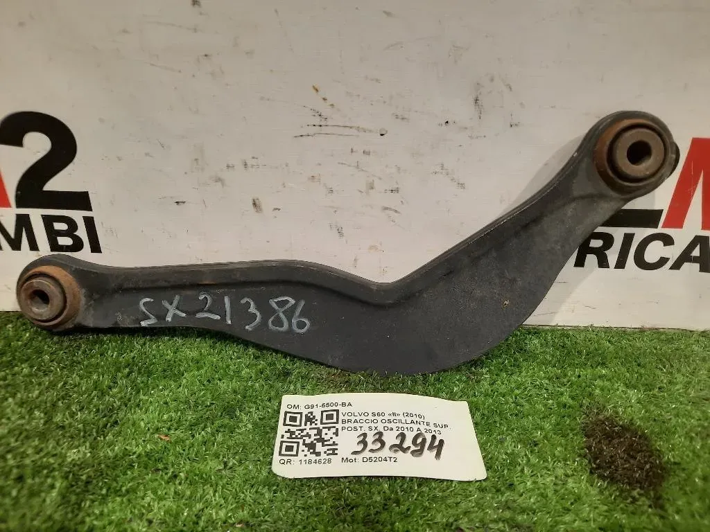 Braccio Oscillante SUP POST SX G91-5500-BA Volvo S60 II 2010