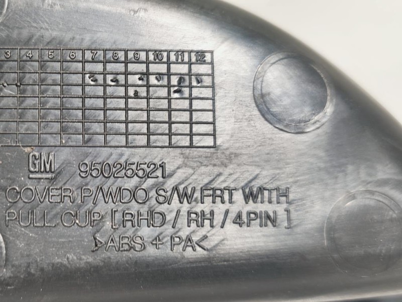 Interruttore Alzacristalli ANT DX 95025521-600R Opel Mokka X 2016