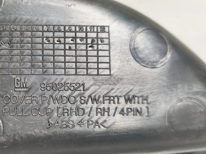 Interruttore Alzacristalli ANT DX 95025521-600R Opel Mokka X 2016