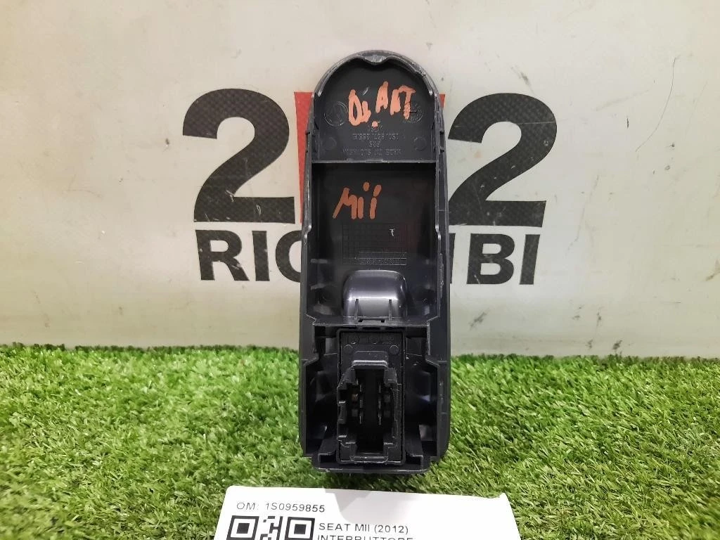Interruttore Alzacristalli ANT DX 1S0959855 Seat MII 2012