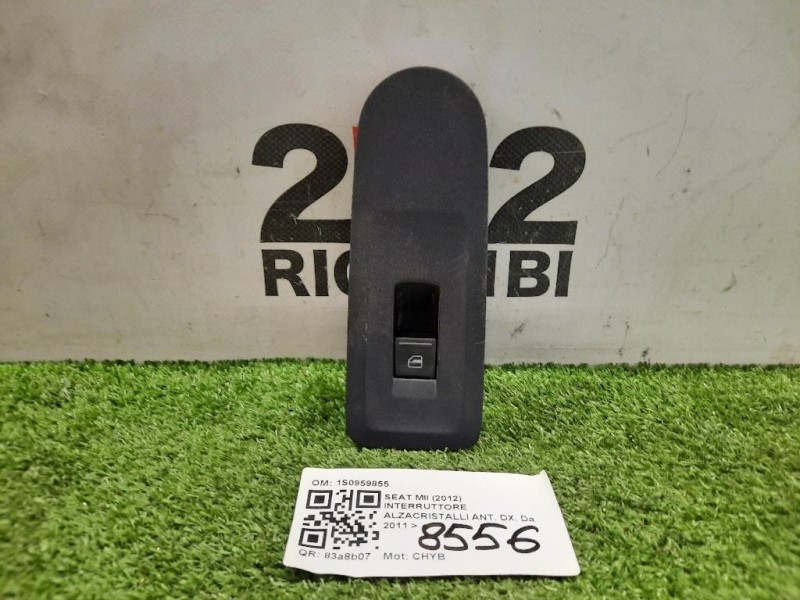 Interruttore Alzacristalli ANT DX 1S0959855 Seat MII 2012