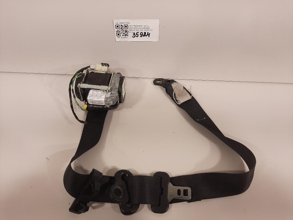 Cintura DI Sicurezza Sedile ANT DX 609067700C Fiat Freemont 2011