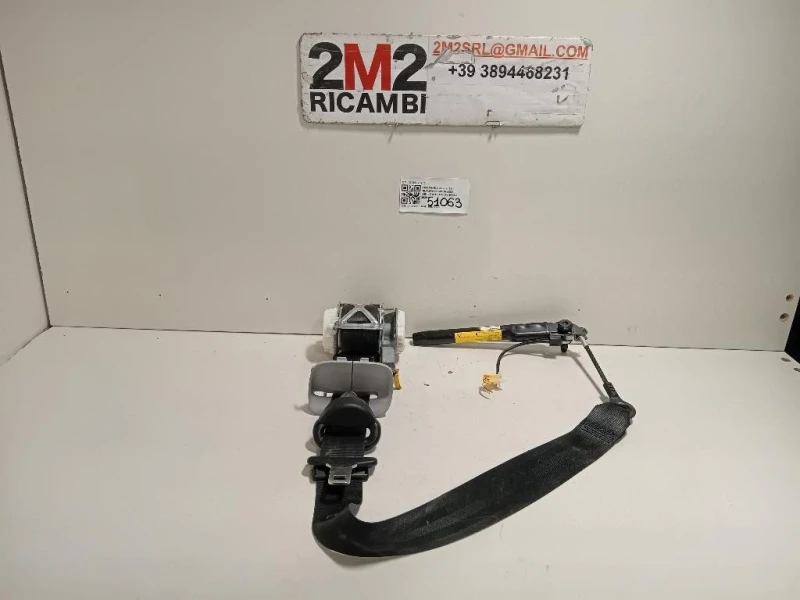 Cintura DI Sicurezza Sedile ANT DX 07355920700 Fiat Panda III 2012