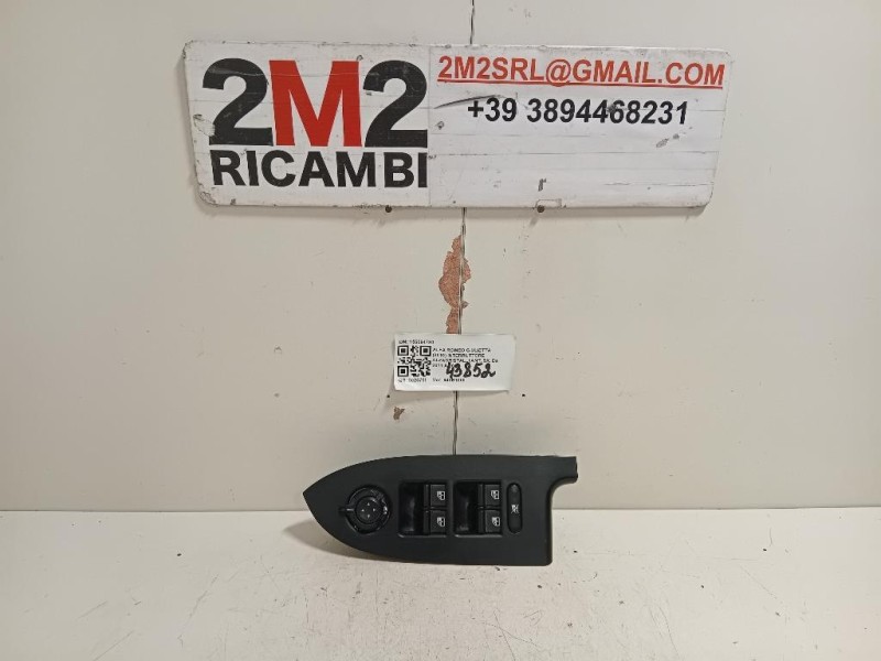 Interruttore Alzacristalli ANT SX 156094780 Alfa Romeo Giulietta 2010